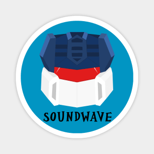 Transformers G1 Soundwave Magnet